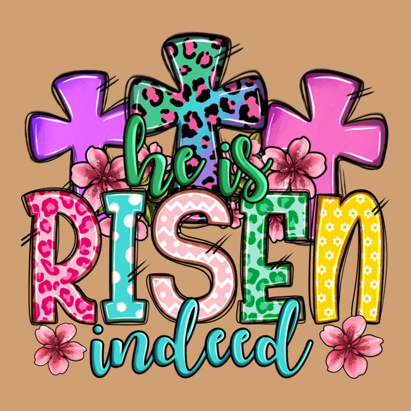 Easter Day He Is Risen Indeed Vintage Tee by OliviaCreatesArt | Teevron
