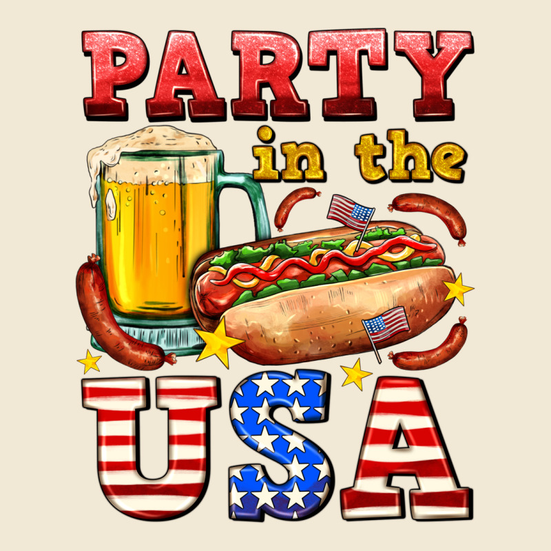 Party In The Usa Ladies Tee by AdoDesignShop | Teevron
