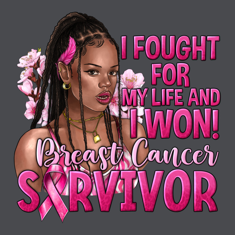 I Fought For My Life And I Won Afro Woman Zipper Hoodie by NancyCooperArtShop | Teevron