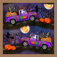 Halloween Spooky Truck Seamless Pattern Classic Tee | Teevron