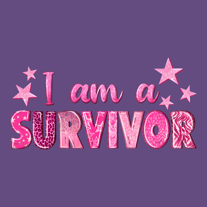 I Am A Survivor Breast Cancer Vintage Hoodie by texasbilliewilder | Teevron
