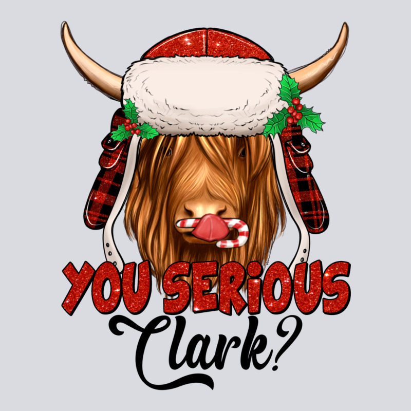 You Serious Clark Highland Cow Zipper Hoodie by Jasminsmagicworld | Teevron