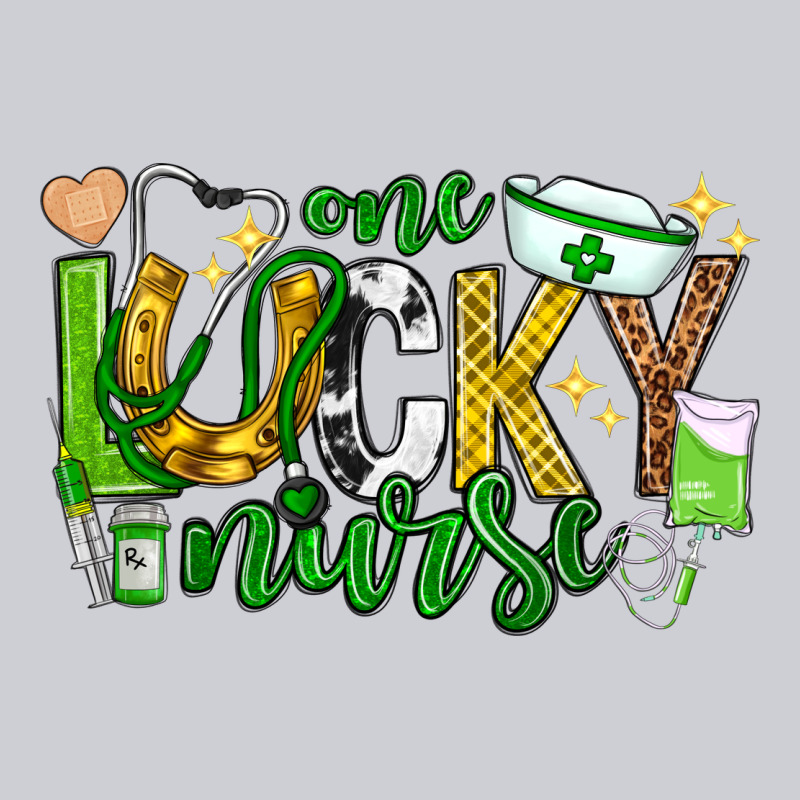 St Patricks Day One Lucky Nurse Heavyweight Sweatshirt by Neo Western | Teevron