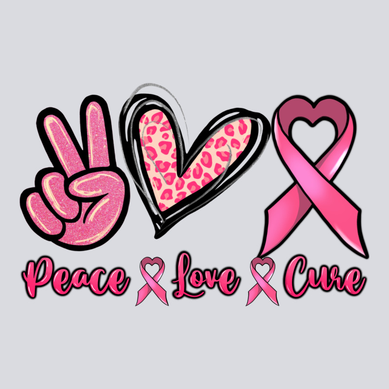 Peace Love Cure Zipper Hoodie by NancyCooperArtShop | Teevron