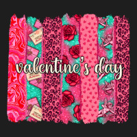 Valentines Day Brushstroke Background Brushstroke Heavyweight Hoodie | Teevron