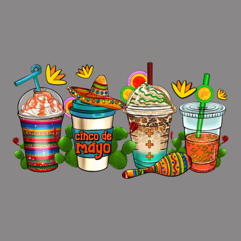 Cinco De Mayo Coffee Cups Vintage Tee by AdoDesignShop | Teevron