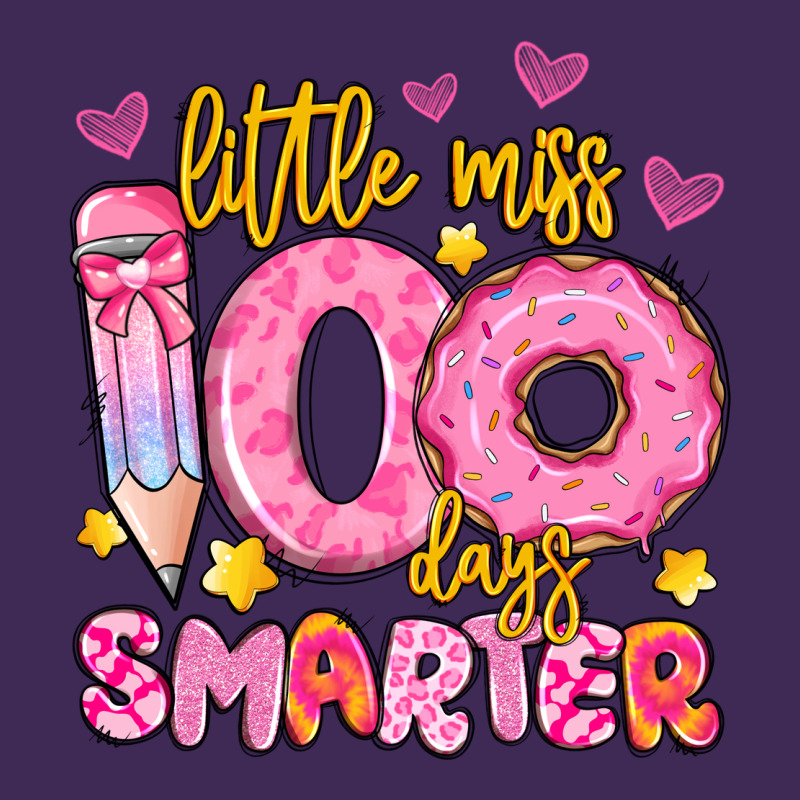 Little Miss 100 Days Smarter Premium Hoodie by Artiststas | Teevron