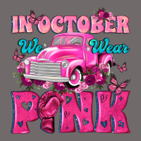In October We Wear Pink Truck Urban Hoodie | Teevron