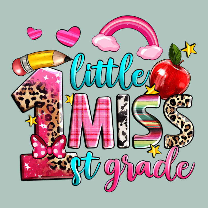 Little Miss First Grade Premium Sweatshirt by NancyCooperArtShop | Teevron