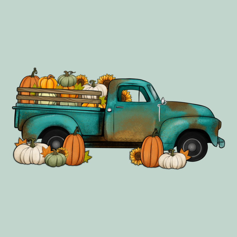 Pumpkin Farm Truck No Background Zipper Hoodie by Jasminsmagicworld | Teevron