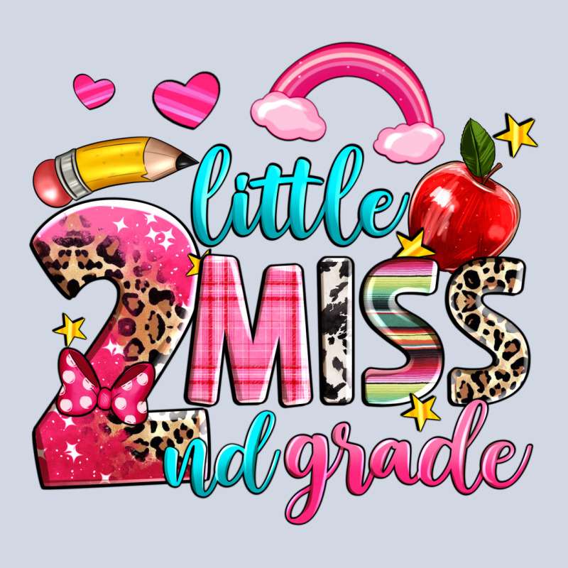 Little Miss Second Grade Premium Sweatshirt by NancyCooperArtShop | Teevron