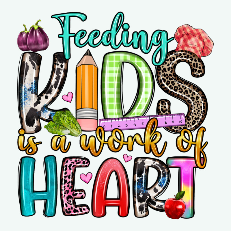 Feeding Kids Is A Work Of Heart Premium Hoodie by Artiststas | Teevron