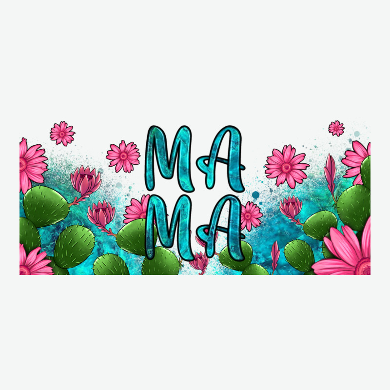 Cactus And Flowers Mama Libbey Glass Urban Heavy Tee by HRA Design Shop | Teevron