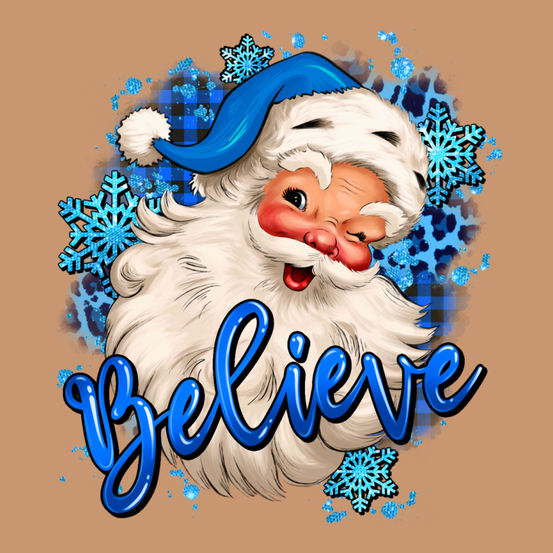 Believe Winter Christmas Santa Claus Heavyweight Hoodie by MaliasSmallBusiness | Teevron