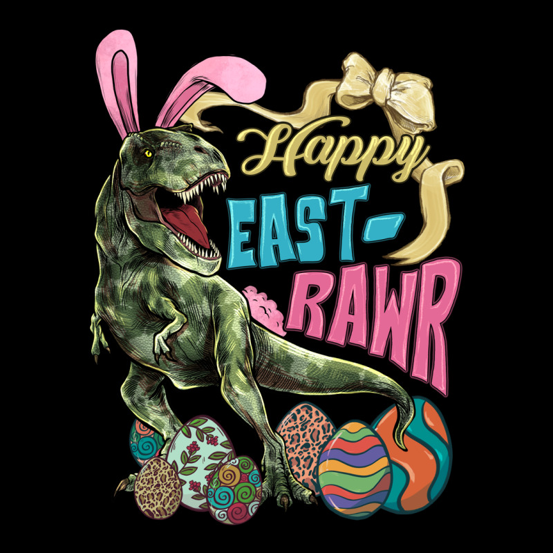 Happy Easter Day T-rex Urban Hoodie by NancyCooperArtShop | Teevron