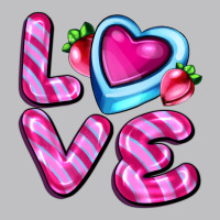 Love With Strawberry Candy Long Sleeve Tee | Teevron