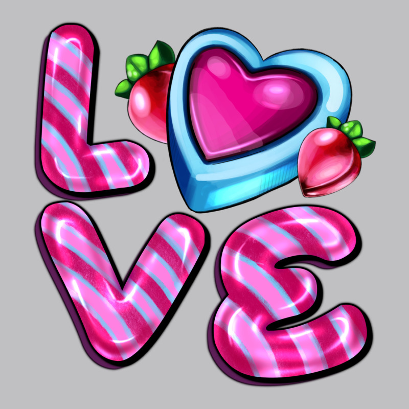 Love With Strawberry Candy Long Sleeve Tee by AdoDesignShop | Teevron