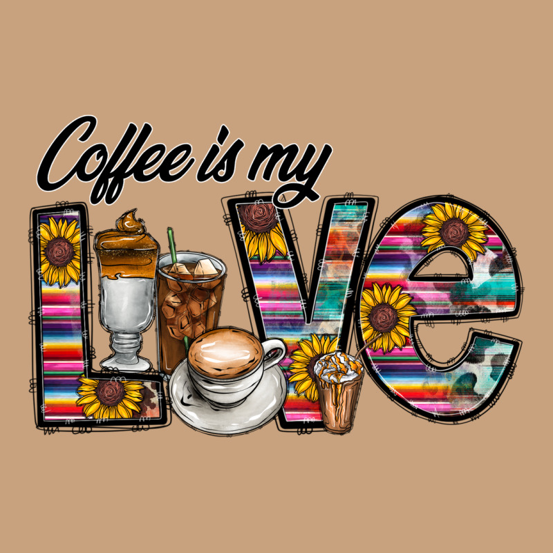 Coffee İs Mt Love Vintage Tee by CowhideDigitalArt | Teevron