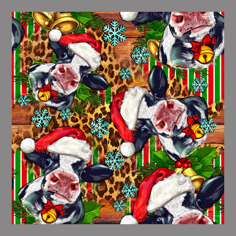 Christmas Leopard Cow Vintage Tee by FaDigitalArtStudio | Teevron