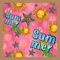 Summer Time Of The Sun Seamless Pattern Long Sleeve Tee | Teevron