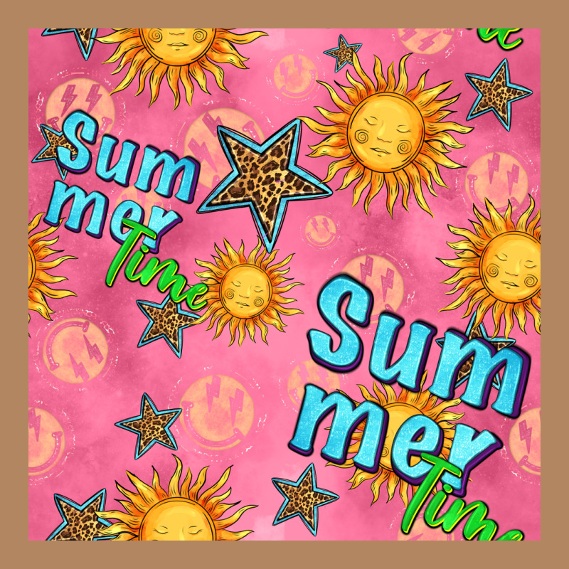 Summer Time Of The Sun Seamless Pattern Long Sleeve Tee by BundleAndBundleShop | Teevron
