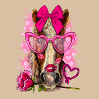 Valentines Day Horse With Sunglasses Heavyweight Hoodie | Teevron