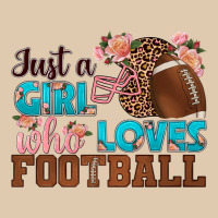 Just A Girl Who Loves Football Heavyweight Sweatshirt | Teevron