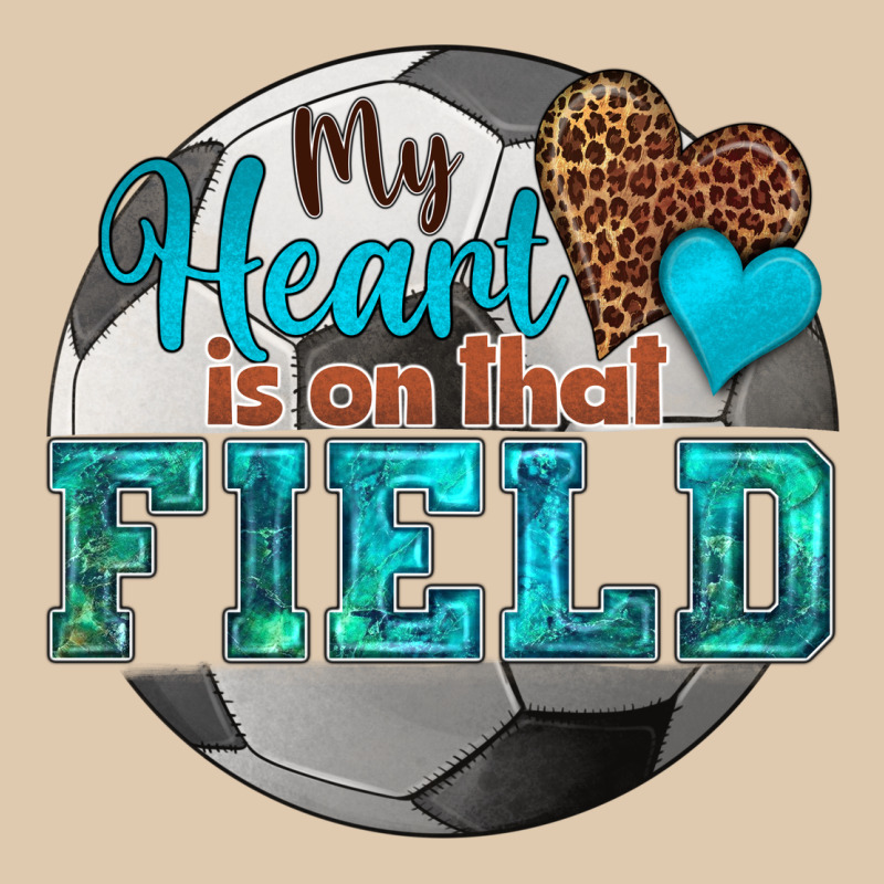 My Heart Is On That Field Soccer Heavyweight Sweatshirt by HRA Design Shop | Teevron