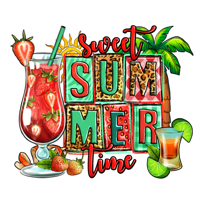 Sweet Summer Time Margarita Long Sleeve Tee by Jasminsmagicworld | Teevron