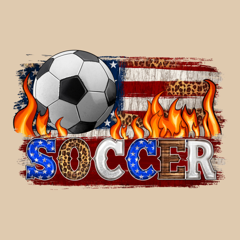 Western American Flag Soccer Heavyweight Sweatshirt by HRA Design Shop | Teevron