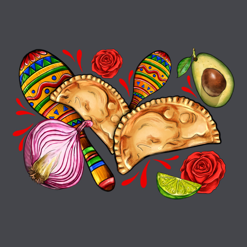 Empanadas Roses Onion Lime And Avocado Long Sleeve Tee by AdoDesignShop | Teevron