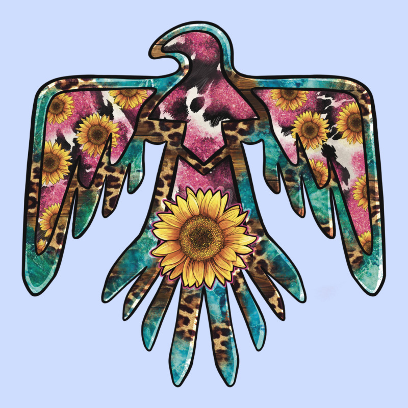 Pinky Western Sunflower Thunderbird Urban Heavy Tee by BarkalooDesign | Teevron