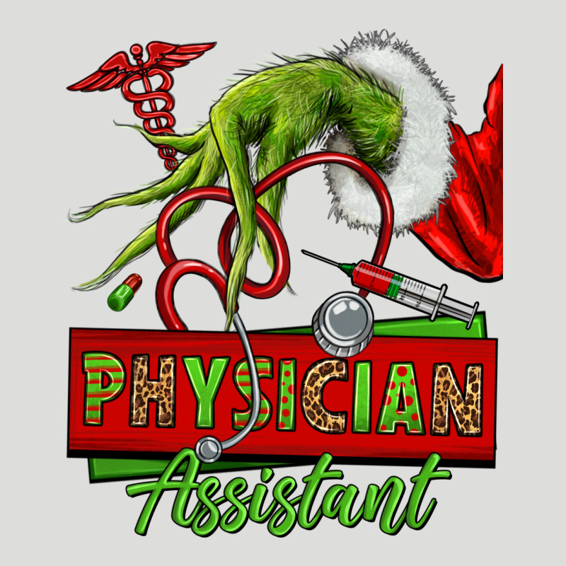 Christmas Character Hand Physician Assistant Zipper Hoodie by NancyCooperArtShop | Teevron