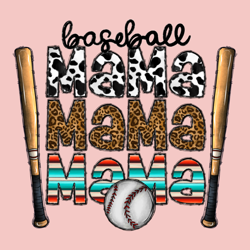 Baseball Mama Mama Mama Urban Heavy Tee by CowhideDigitalArt | Teevron