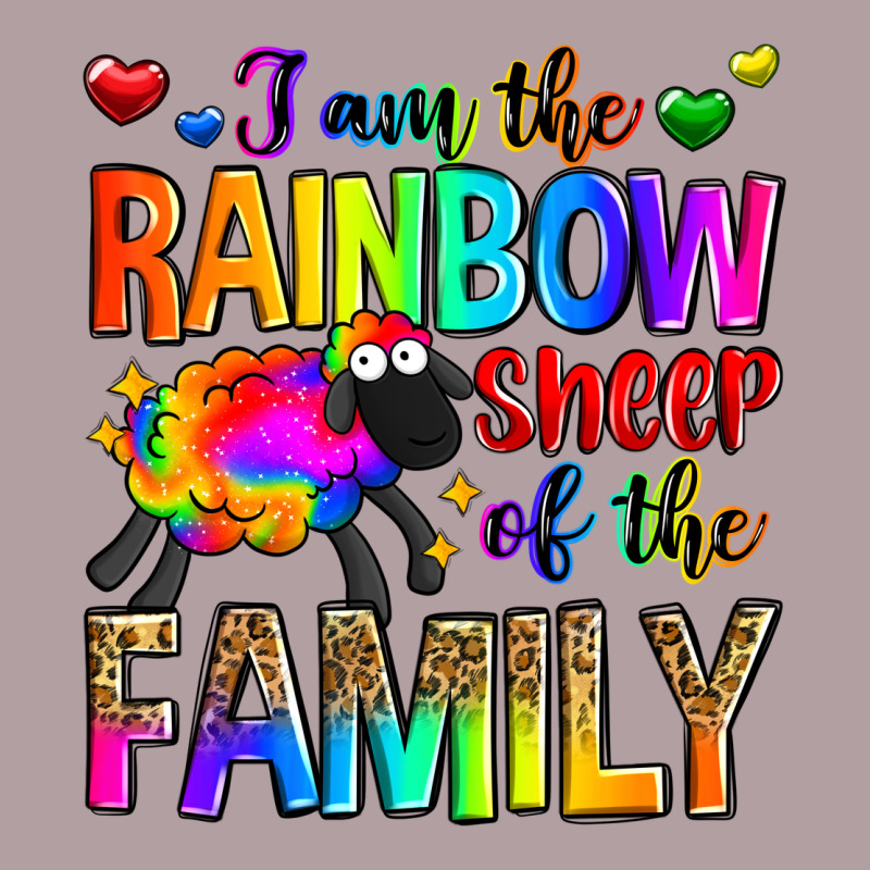 I Am The Rainbow Sheep Of The Family Vintage Hoodie by Zillion Design Studio | Teevron