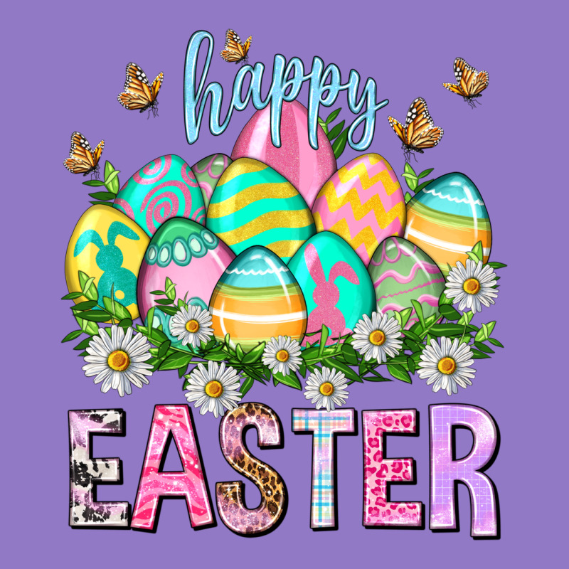 Happy Easter With Eggs Urban Hoodie by NancyCooperArtShop | Teevron