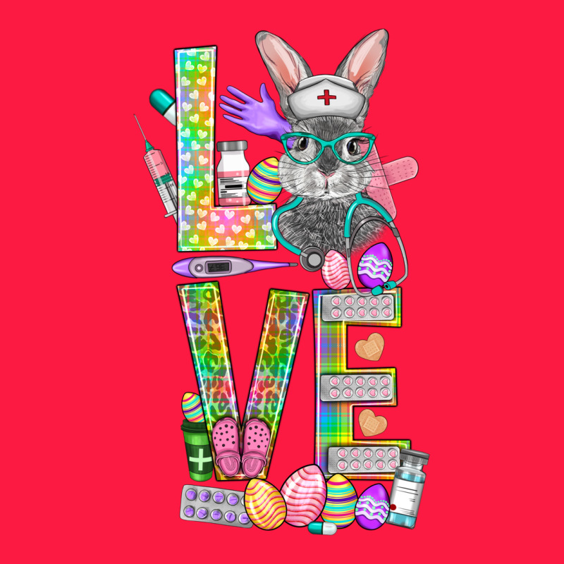 Love Easter Nurse Zipper Hoodie by NancyCooperArtShop | Teevron