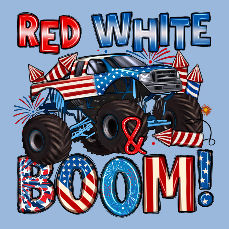 Red White And Boom 4th Of July Premium Hoodie by Artiststas | Teevron