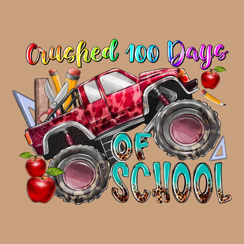 Crushed 100 Days Of School Vintage Tee by RacoonDesign | Teevron