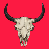 Bull Skull Zipper Hoodie | Teevron