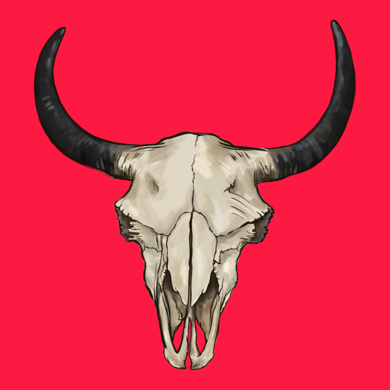 Bull Skull Zipper Hoodie by BarkalooDesign | Teevron