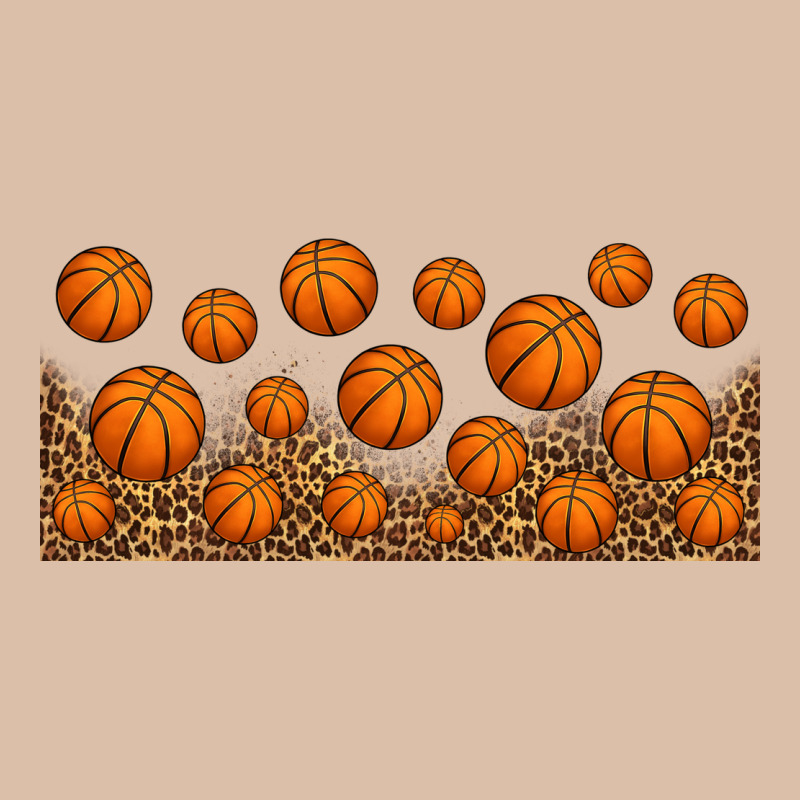Leopard Basketball 16oz Libbey Glass Urban Heavy Tee by HRA Design Shop | Teevron