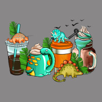 Dinosaur Coffee Cups Vintage Tee | Teevron