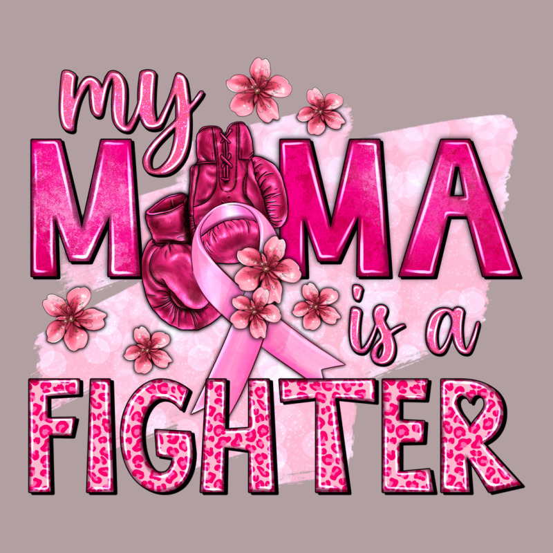 My Mama Is A Fighter With Ribbon Vintage Hoodie by texasbilliewilder | Teevron