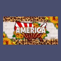 America Map Sunflower License Plate Vintage Tee | Teevron