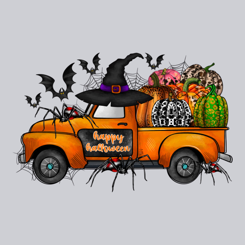Happy Halloween Truck Heavyweight Sweatshirt by CowhideDigitalArt | Teevron