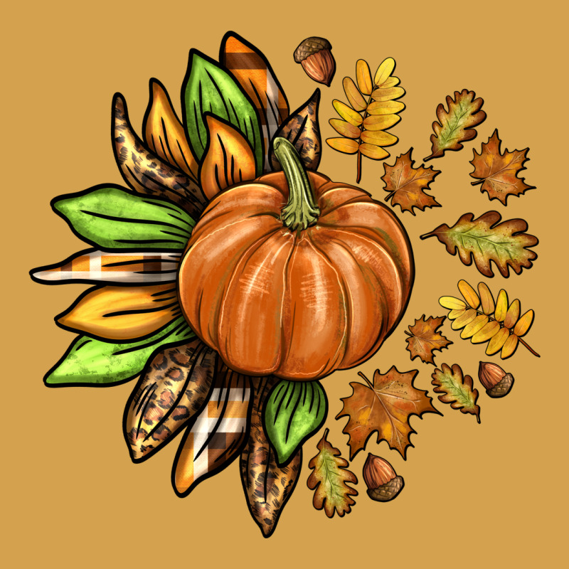 Fall Sunflower With Pumpkin Urban Hoodie by texasbilliewilder | Teevron