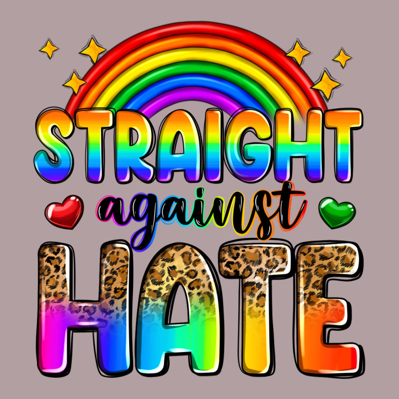 Straight Against Hate Vintage Hoodie by Zillion Design Studio | Teevron