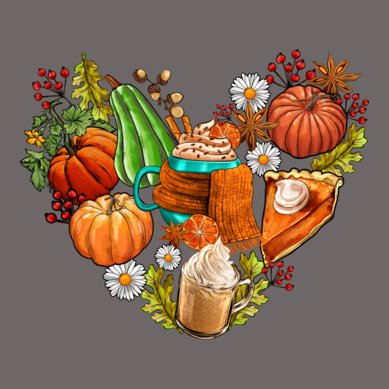 Pumpkin And Latte With Fall Classic Tee by AdoDesignShop | Teevron
