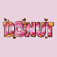 Donut With Donut And Hearts Ladies Tee | Teevron